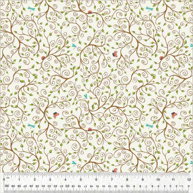 Windham - Terri Degenkolb - Enchanted Woods - Branches and Leaves - 54522-4 Ivory