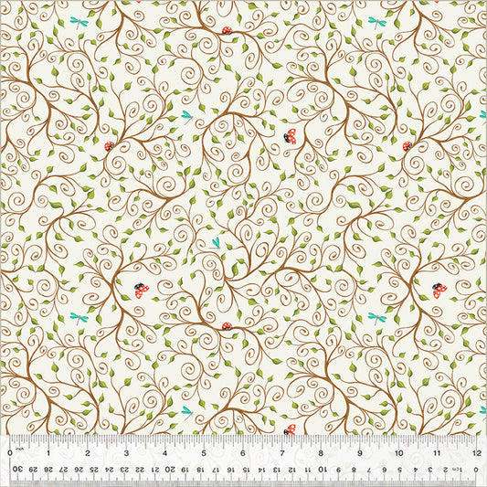 Windham - Terri Degenkolb - Enchanted Woods - Branches and Leaves - 54522-4 Ivory