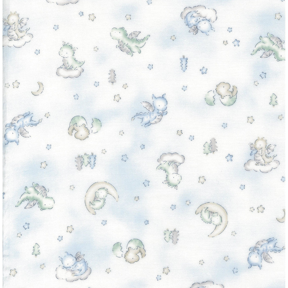 Kokka - Royal Baby - Dinosaurs Double Gauze - KOKYPA-66020-1-A