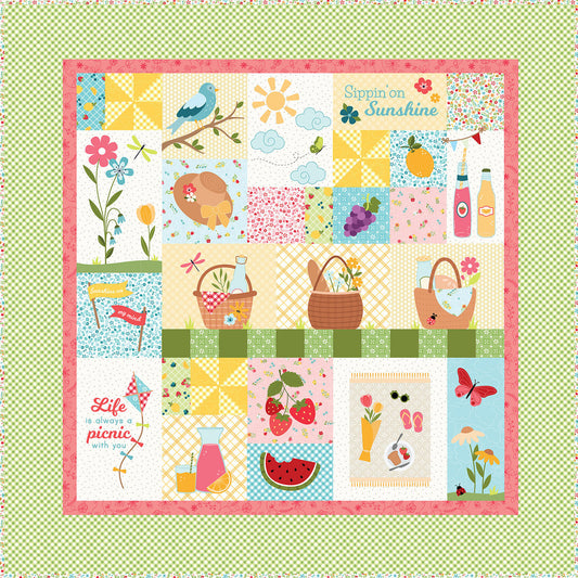 Kimberbell - Sippin' On Sunshine Factory Cut Fabric Kit