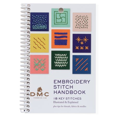 DMC Embroidery Stitch Guide Handbook