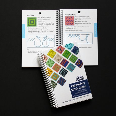 DMC Embroidery Stitch Guide Handbook