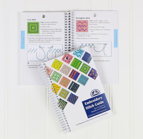 DMC Embroidery Stitch Guide Handbook