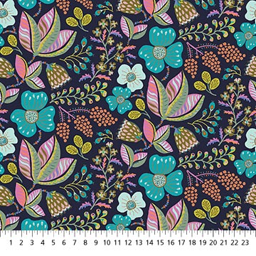 Figo - Camouflage - Wild Bouquet Florals - 91272-45