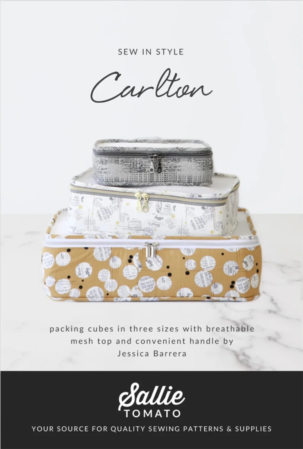 Carlton Packing Cubes Pattern By Sallie Tomato
