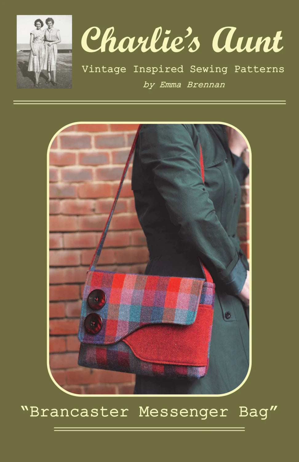 Brancaster Messenger Bag By Charlie's Aunt Patterns