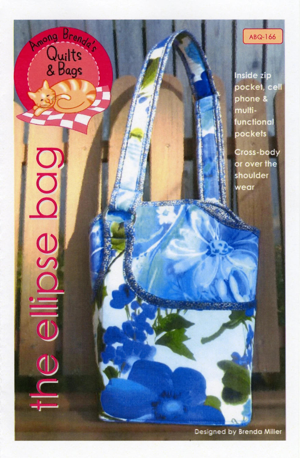 Ellipse Bag Pattern By Among Brenda's Quilts and Bags