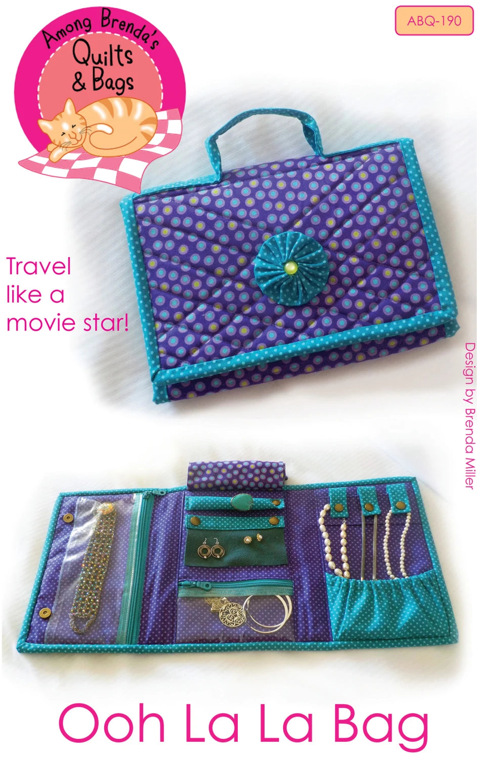 Ooh La La Bag Pattern By Among Brenda's Quilts and Bags