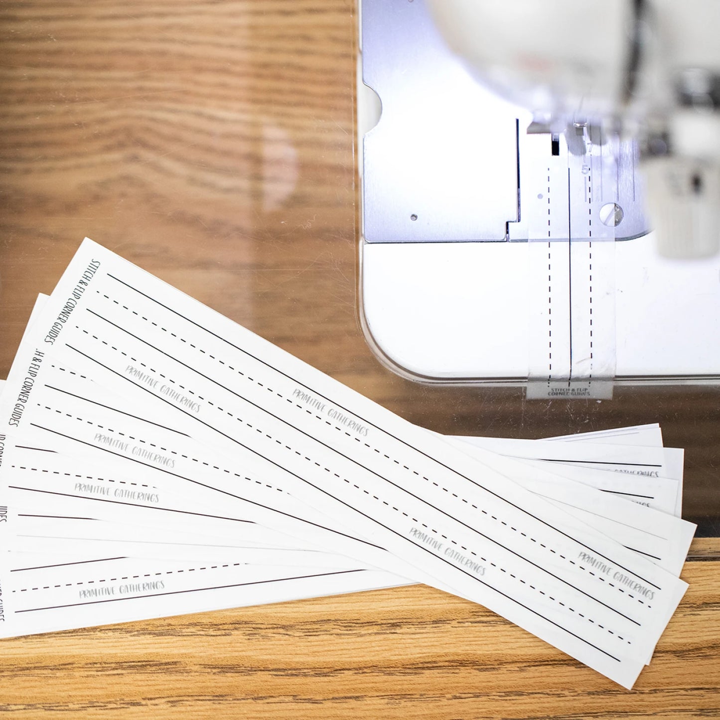 Stitch and Flip Corner Guides Machine Tape