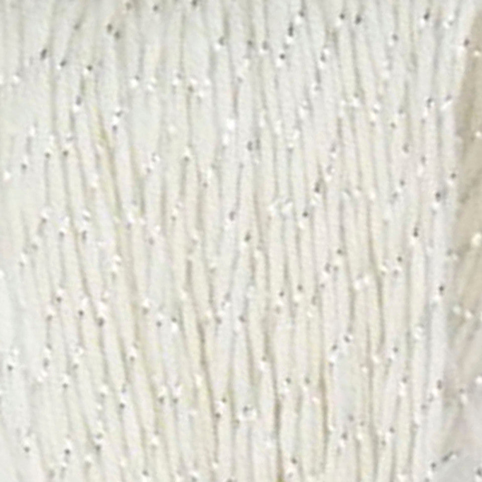 Olympus Sashiko Lame - Medium Skein 44 yds - White / Cream - SL1