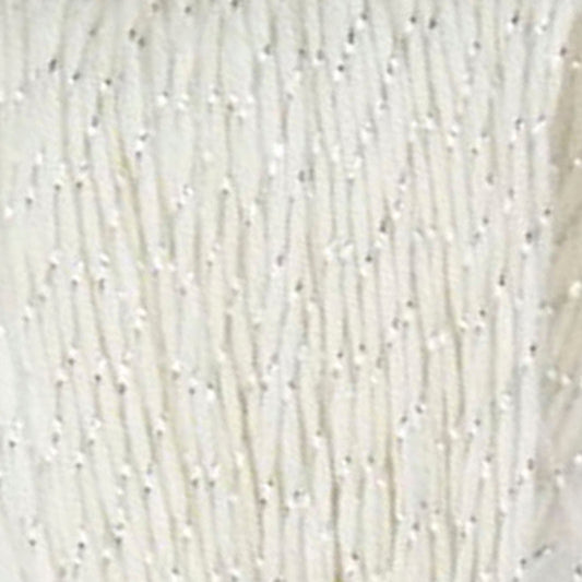 Olympus Sashiko Lame - Medium Skein 44 yds - White / Cream - SL1