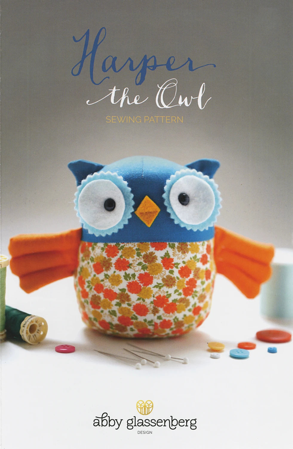 Harper The Owl Pincushion Pattern By Abby Glassenberg