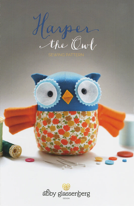 Harper The Owl Pincushion Pattern By Abby Glassenberg
