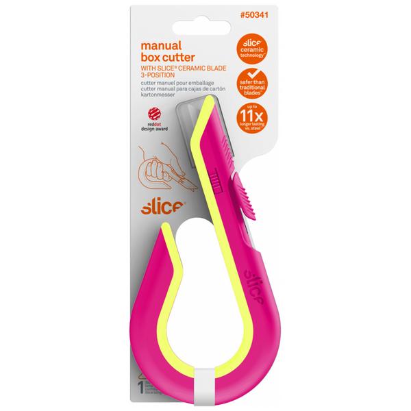 Slice Manual Box Cutter Fuchsia