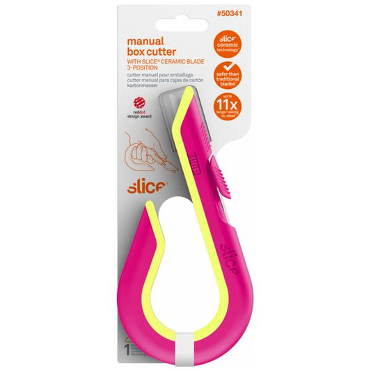 Slice Manual Box Cutter Fuchsia