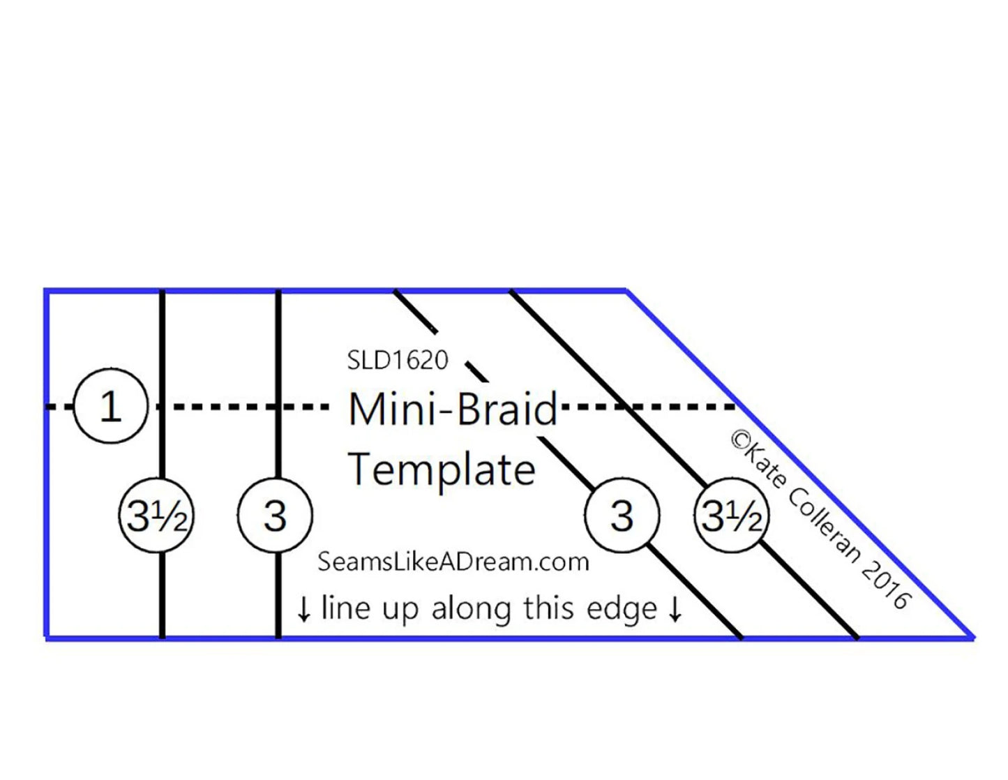 Katie Colleran Mini Braid Template