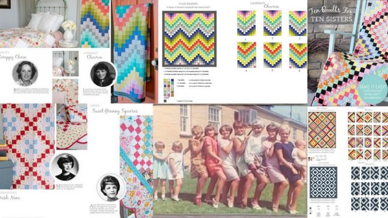 Ten Quilts For Ten Sisters Quilt Pattern By Ten Sisters