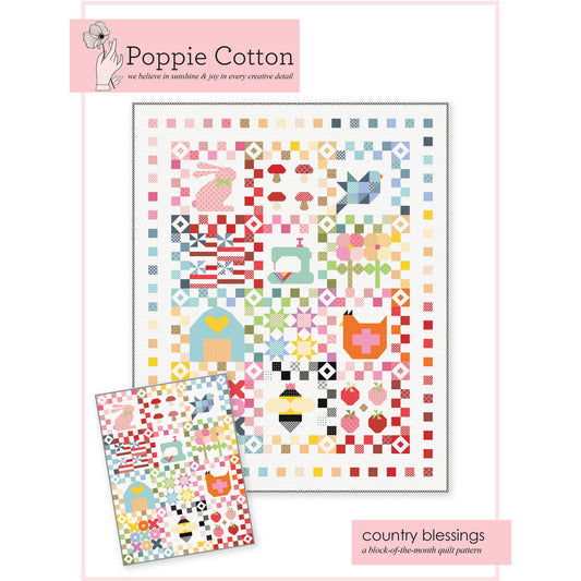 Country Blessings Quilt Pattern By Poppie Cotton