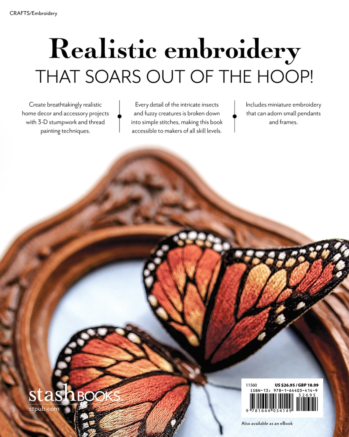 Stumpwork Embroidery and Thread Painting Book By Megan Zaniewski