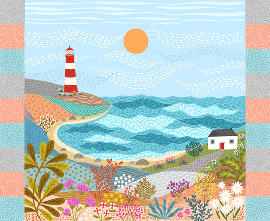 Lewis and Irene - Creative Landscapes - Beach Coastal Panel - A907