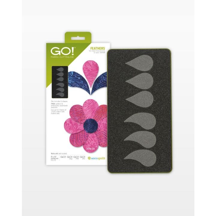 Accuquilt Go! Feathers Die - 55008