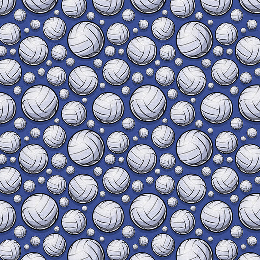 Paintbrush Studio Fabrics - Super Sports - Volleyball - 11231091