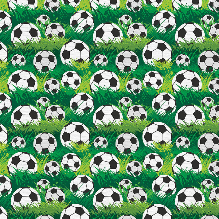 Paintbrush Studio Fabrics - Super Sports - Soccer Balls - 11231054