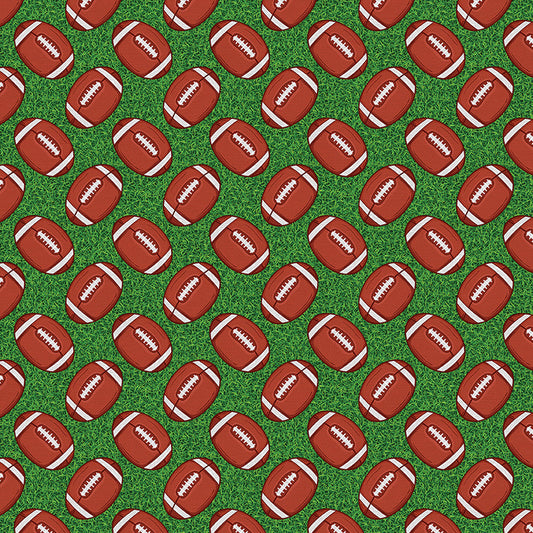 Paintbrush Studio Fabrics - Super Sports - Footballs - 11230994
