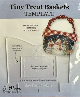Tiny Treat Basket Templates By J Minnis Designs
