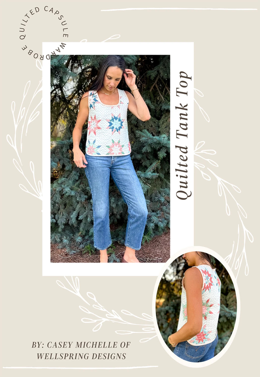 Quilted Tank Top Pattern By Wellspring Designs
