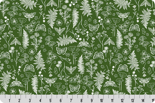 Shannon Fabrics Minky - Whispering Blooms Faegrove Quilting Cuddle Cactus - 43"/44" Wide - QCWBFAEGROVE