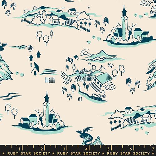 Preorder - Ruby Star Society - Fireglow - Dragon Fantasy Mountain Town - RS2133 12 - Ships October 2026