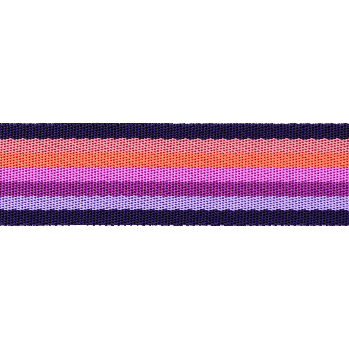 Preorder - Tula Pink - Floral Reef Webbing - Smooth Sailing Ultraviolet - 1-1/2" - By The Yard - Ships April 2026