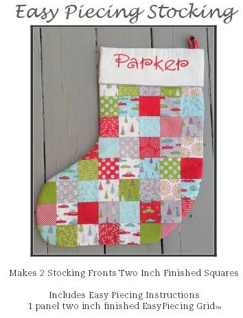 Easy Piecing Stocking Pattern By Ten Sisters Handicraft