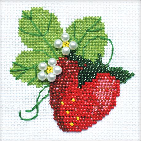 Riolis Counted Cross Stitch Kit - Strawberry