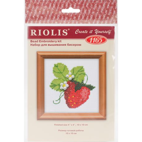 Riolis Counted Cross Stitch Kit - Strawberry