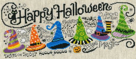 Imaginating Counted Cross Stitch Kit - Halloween Hocus Pocus