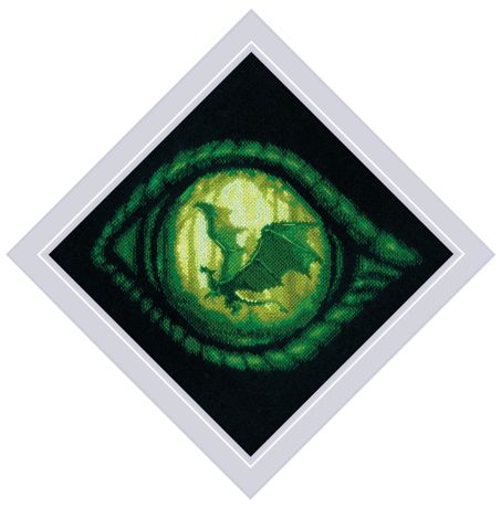 Riolis Counted Cross Stitch Kit - Dragon Eye