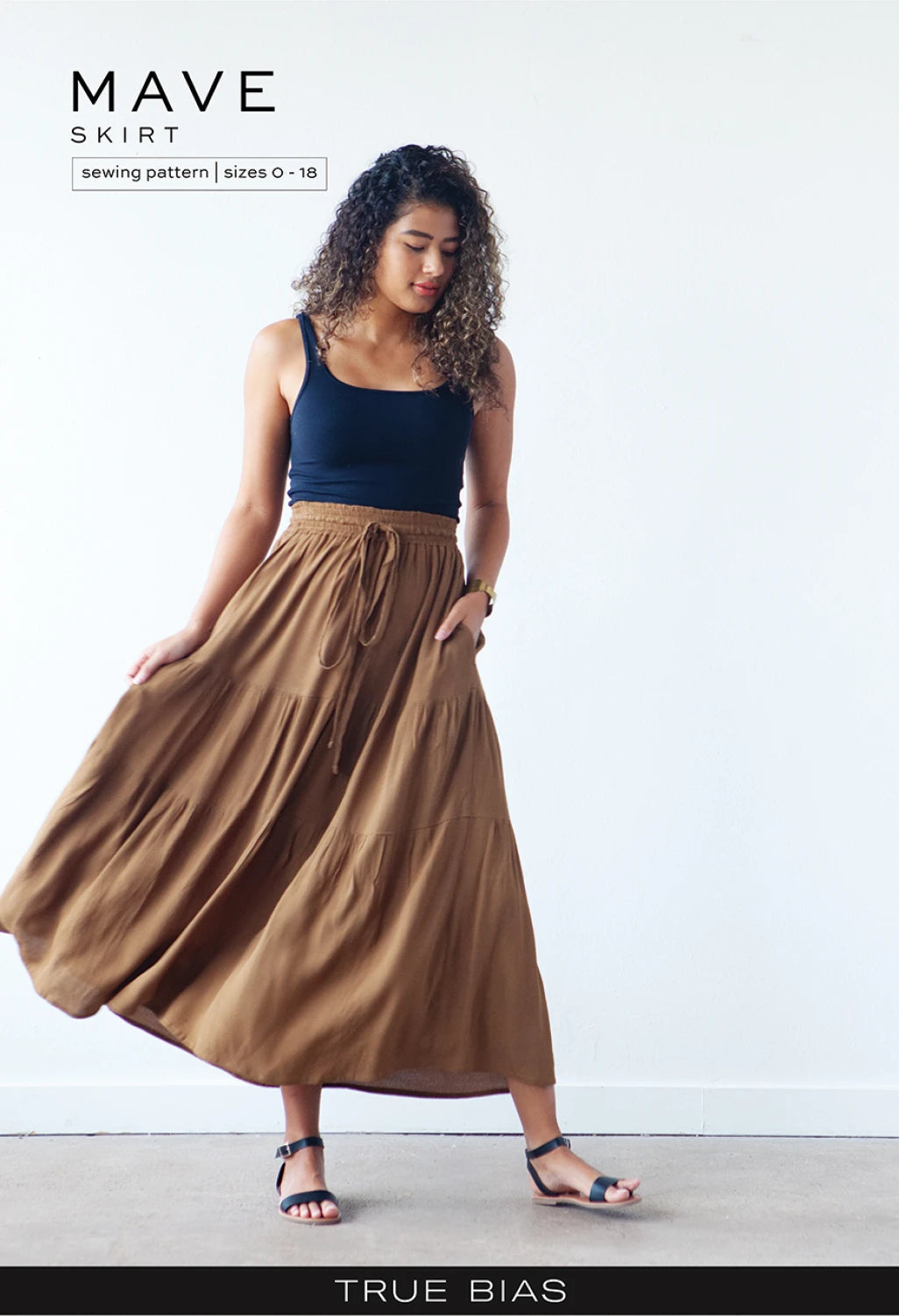 Mave Skirt Pattern By True Bias - 0-18