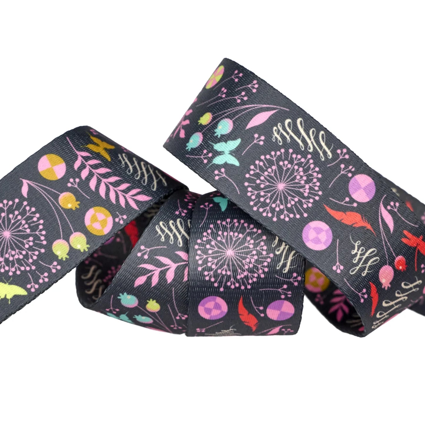 Preorder - Tula Pink - Prince Charming Deja Vu Webbing - Dandelion - 1-1/2" - By The Yard - Ships June 2026