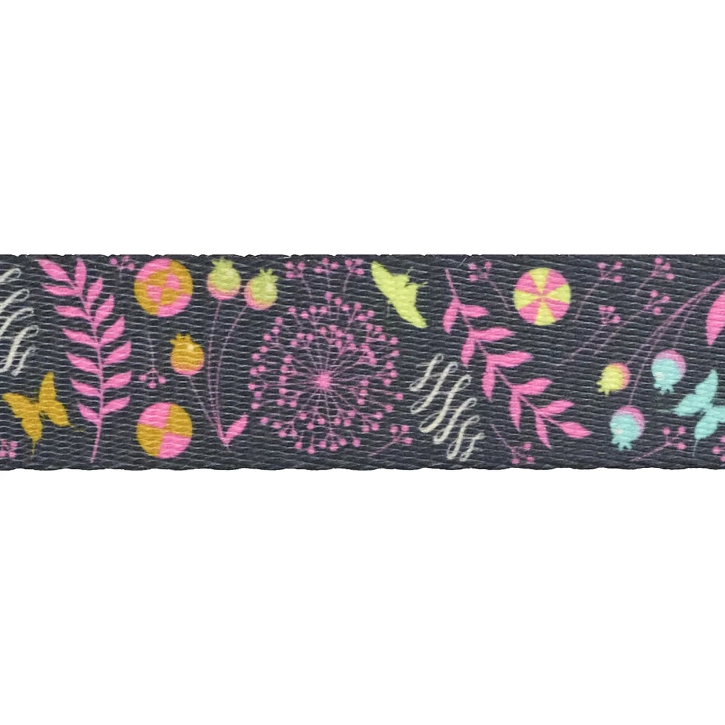 Preorder - Tula Pink - Prince Charming Deja Vu Webbing - Dandelion - 1-1/2" - By The Yard - Ships June 2026