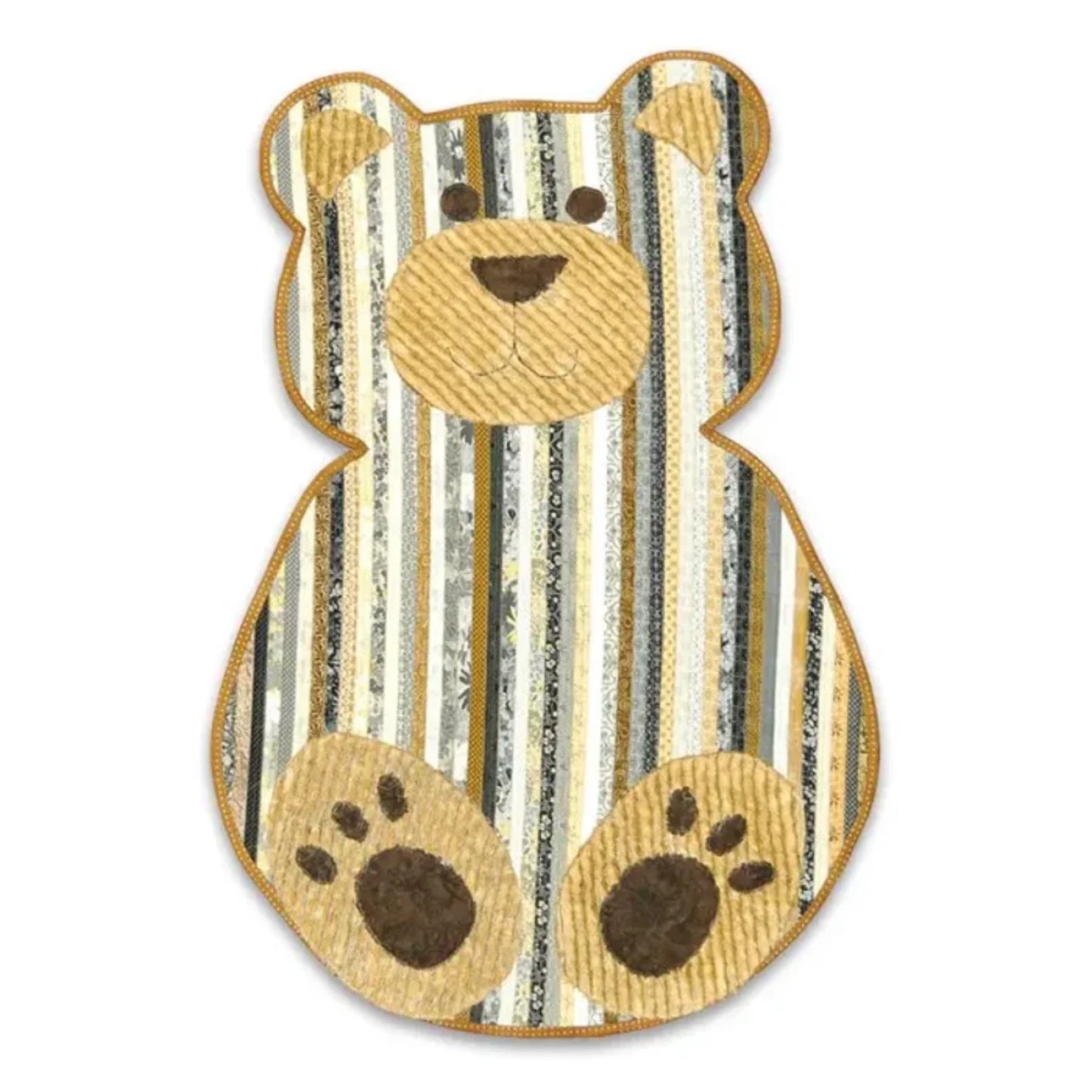Bear Floor Rug Pattern By Paulene's Quilters World