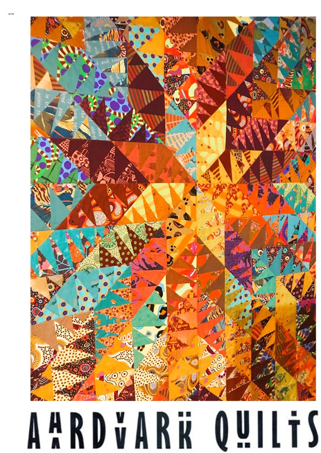 Supernova Quilt Pattern By Aardvark Quilts