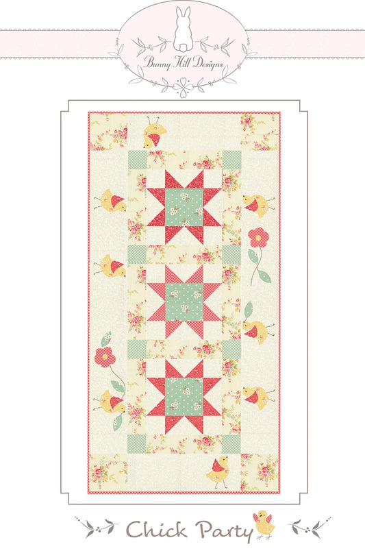 Chick Party Table Runner Pattern By Bunny Hill Designs