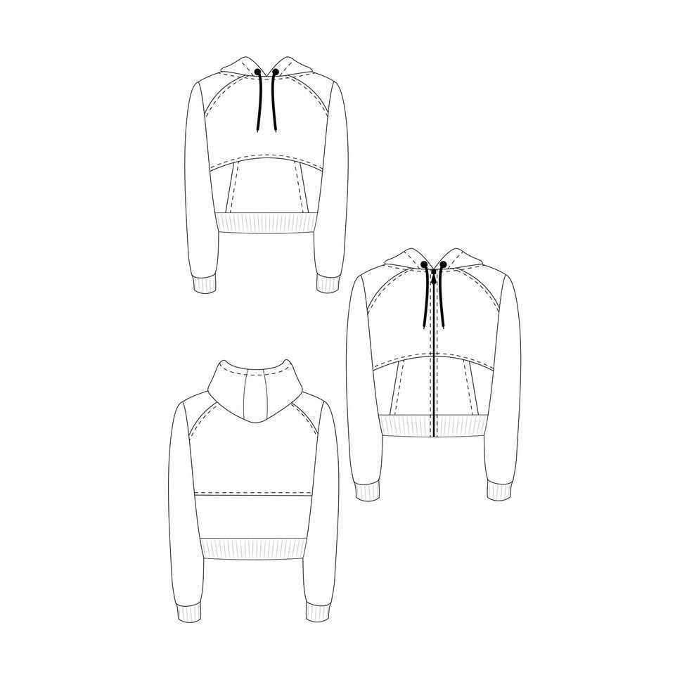 Stanton Hoodie Pattern By Cashmerette