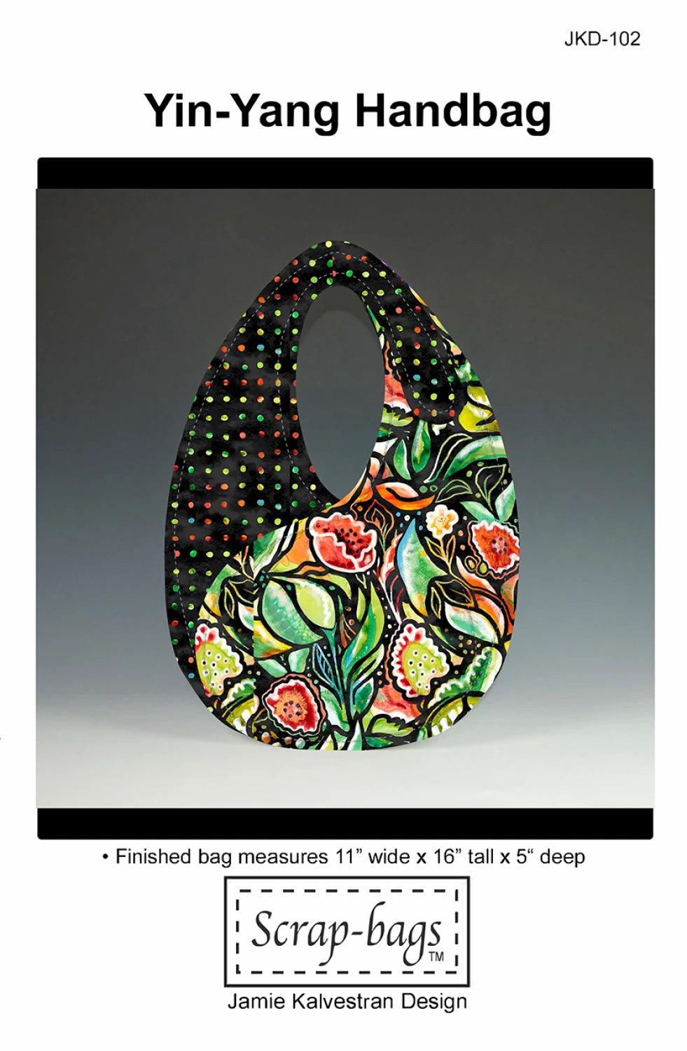 Yin Yang Handbag Pattern By Jamie Kalvestran Designs