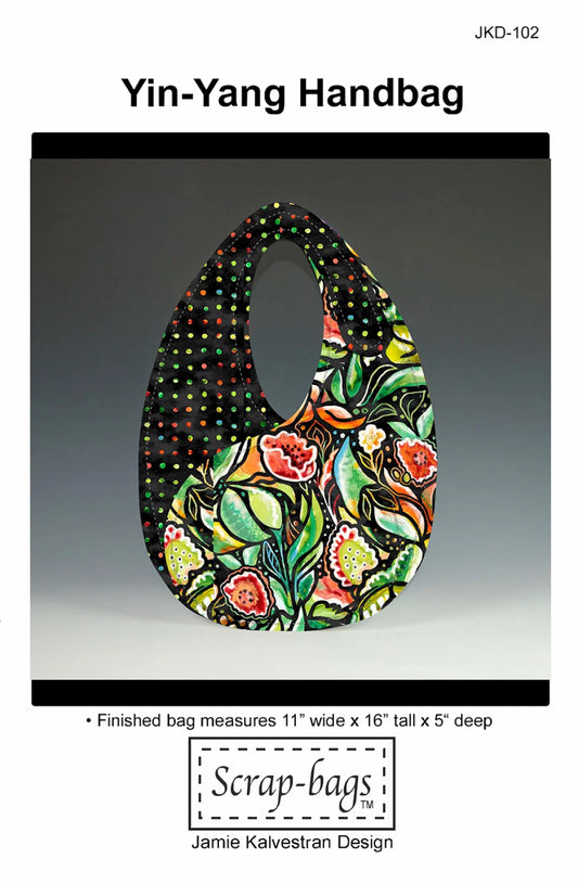 Yin Yang Handbag Pattern By Jamie Kalvestran Designs