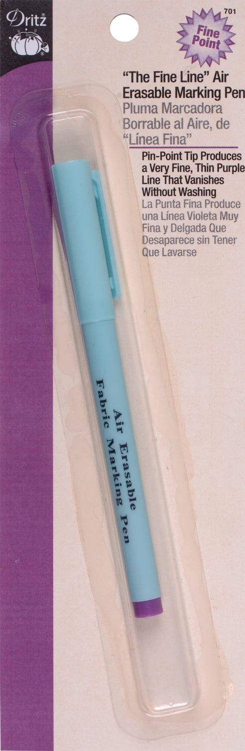 Dritz Air Erasable Disappearing Ink Marking Pen - 701
