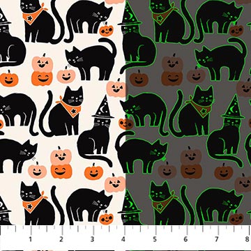 Figo - Sweet Treats - Halloween Black Cat Glow in the Dark - 91256G-99
