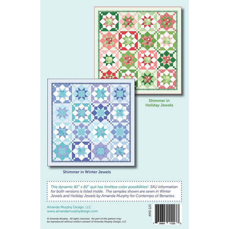 Shimmer Quilt Pattern By Amanda Murphy